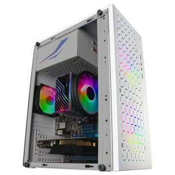 Boîtier ATX semi-tour Mars Gaming MC-CORE Blanc Noir
