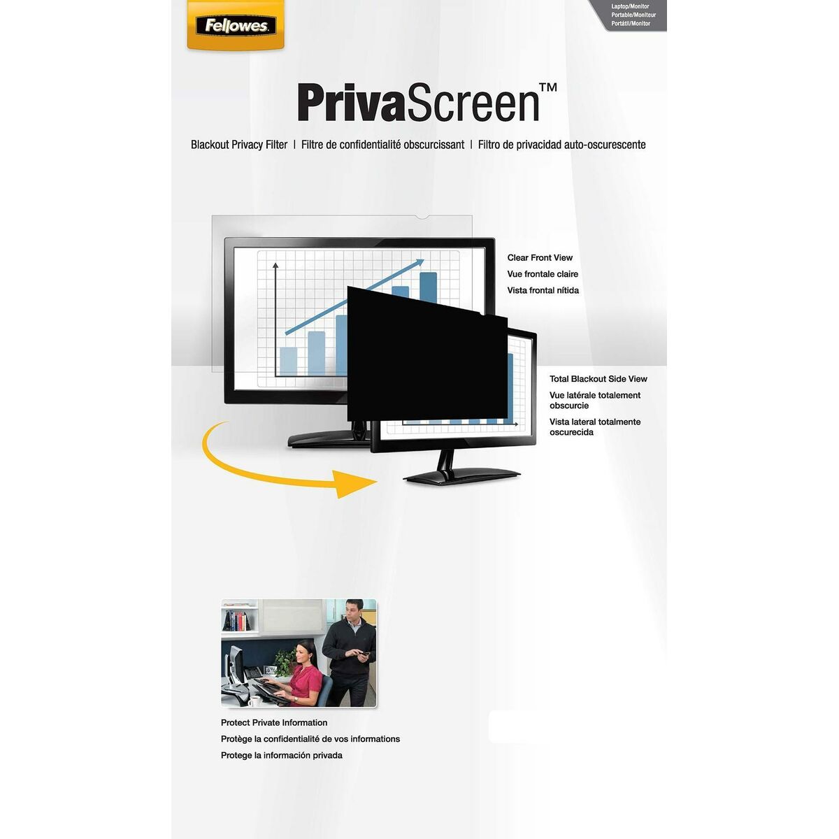 Protection pour Écran Fellowes PrivaScreen - 0
