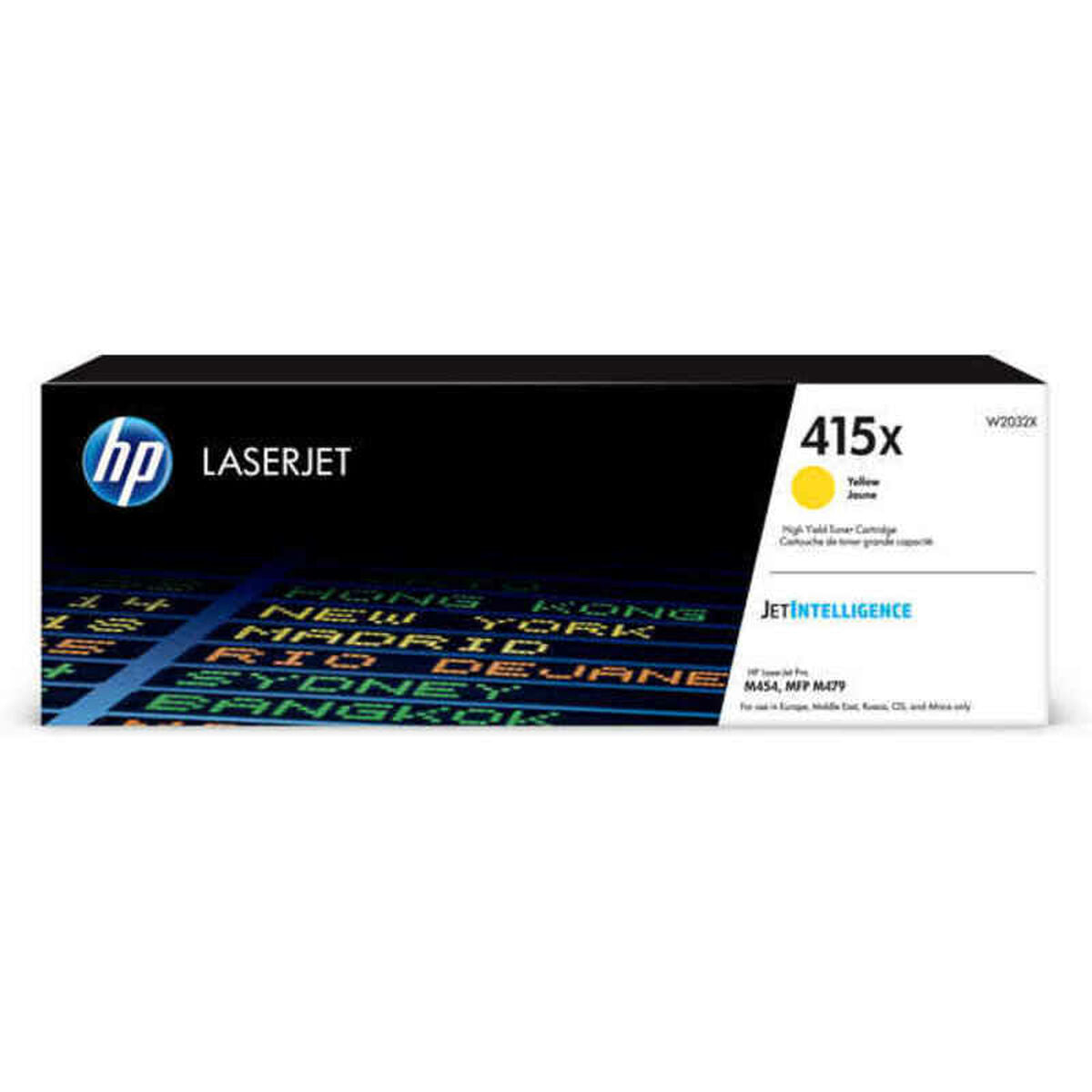 Toner original HP 415X Jaune