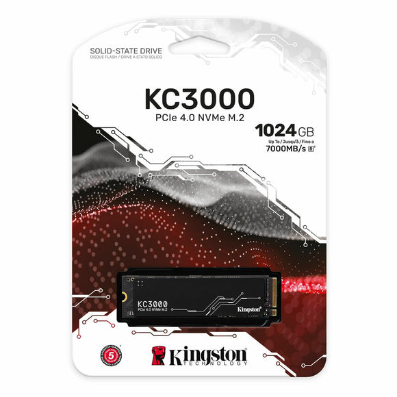 Disque dur Kingston SKC3000S1024G Interne SSD 1 TB 1 TB SSD
