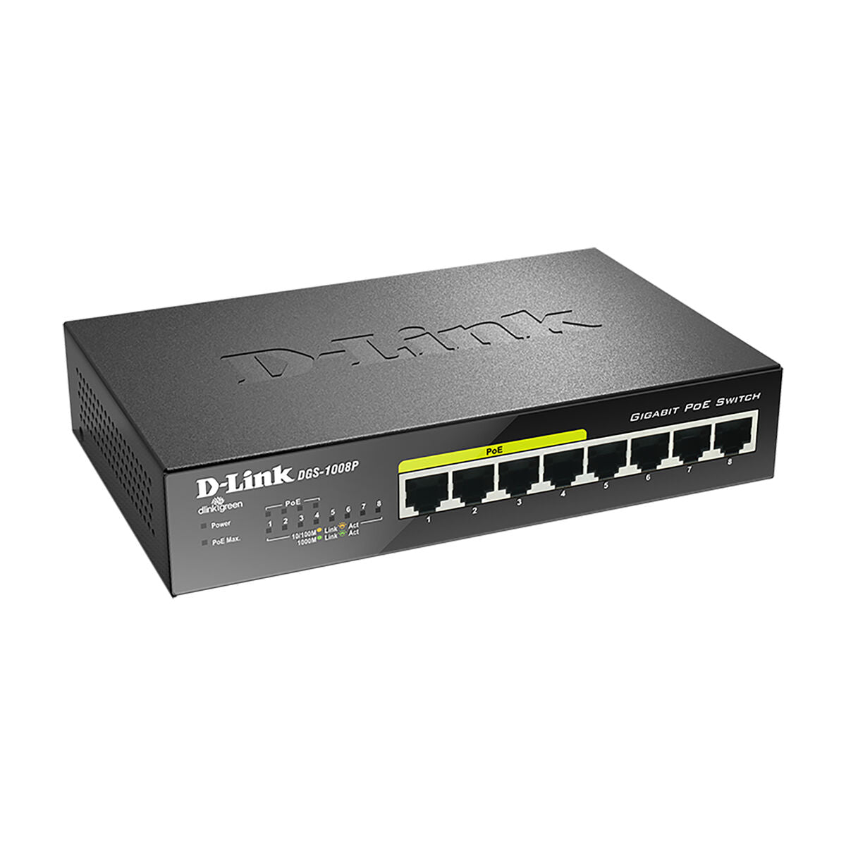 Switch D-Link DGS-1008P - 0