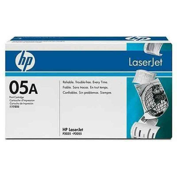 Toner original HP CE505A Noir