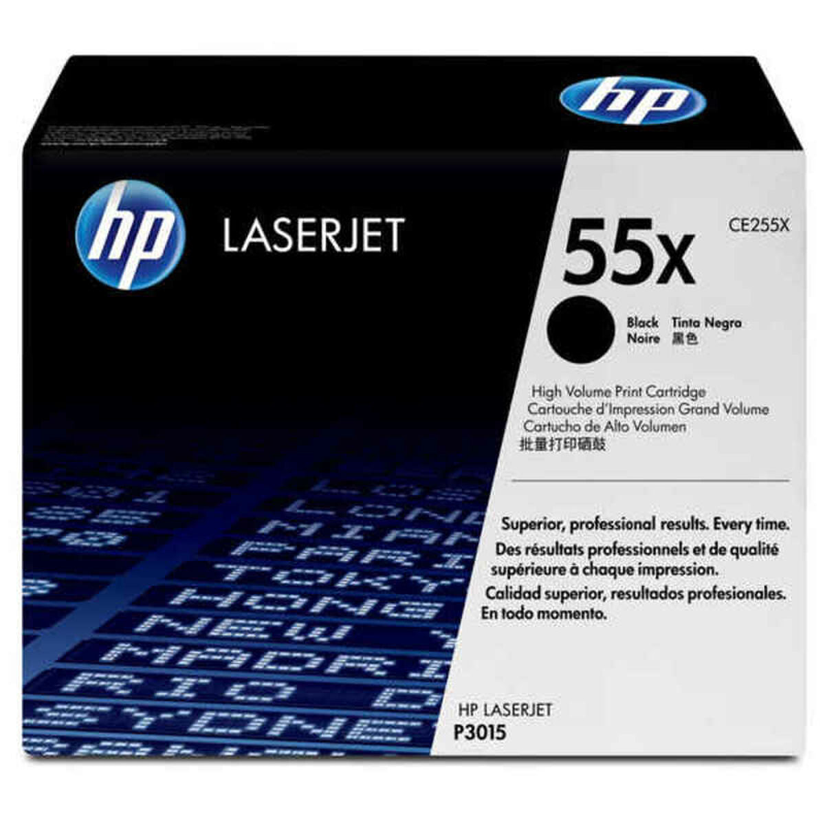 Toner HP CE255X Noir