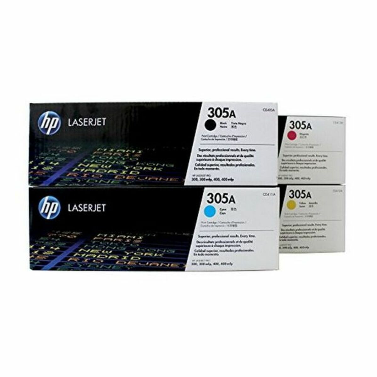 Toner original HP CE411A Cyan - 0