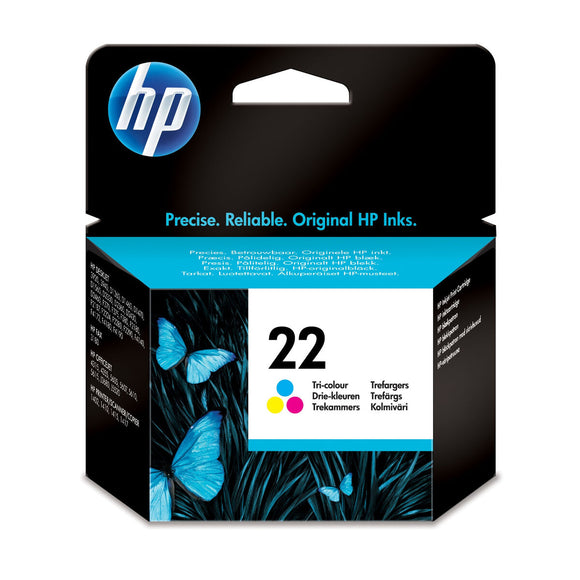 Cartouche d'encre originale HP 22 Multicouleur