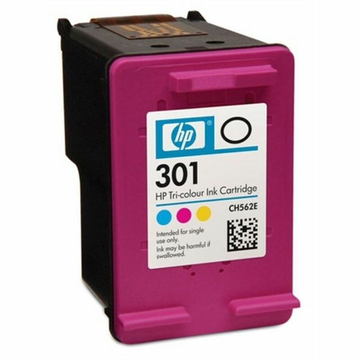 Cartouche d'encre originale HP 301 CH562EE Jaune Multicouleur Cyan Magenta Tricolore Cyan/Magenta/Jaune - 0