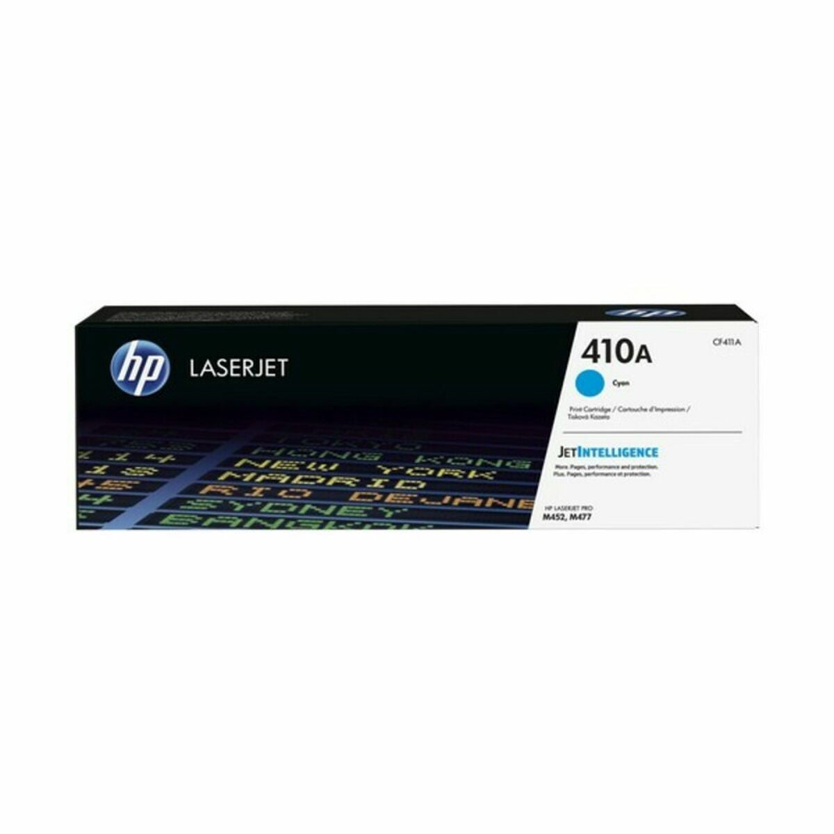 Toner original HP T410A Cyan