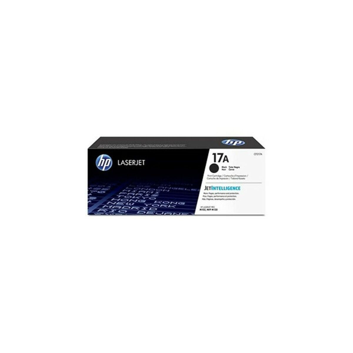 Toner original HP CF217A Noir