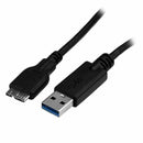 Boîtier Externe HDD Startech SAT2510BU32 Noir USB Micro USB B USB 3.2 Sata II 2.5"-4