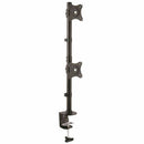 Support de table d'écran Startech ARMDUALV Noir Noir/Argenté-1