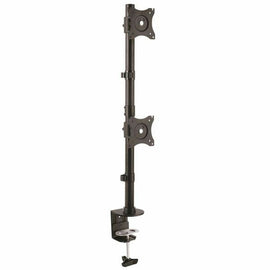 Support de table d'écran Startech ARMDUALV Noir Noir/Argenté
