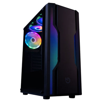 Boîtier ATX semi-tour Hiditec V40 ARGB PRO Noir - 0