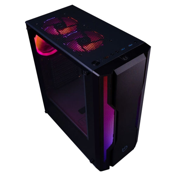 Boîtier ATX semi-tour Hiditec V40 ARGB PRO Noir