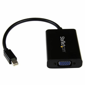 Adaptateur Mini DisplayPort vers VGA Startech MDP2VGAA Noir Gris