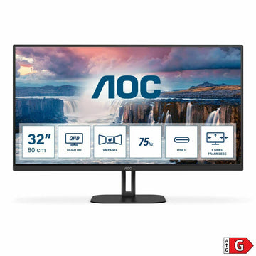Écran AOC Q32V5CE/BK 32" 2560 x 1440 Quad HD - 0