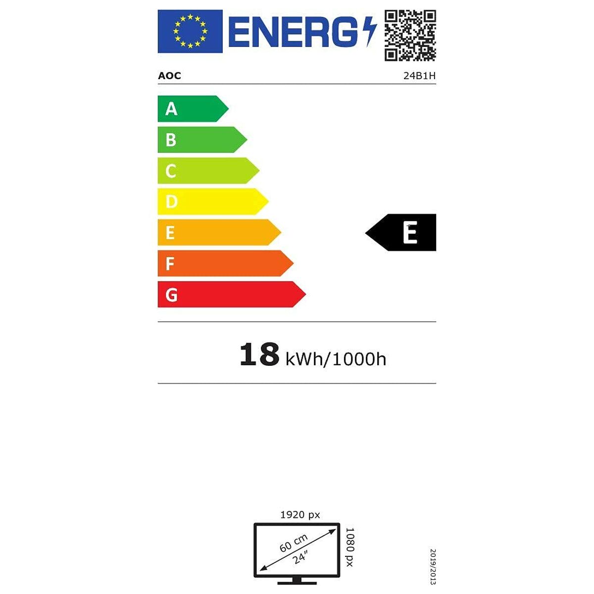 Écran AOC 24B1H 23,8" FHD LED