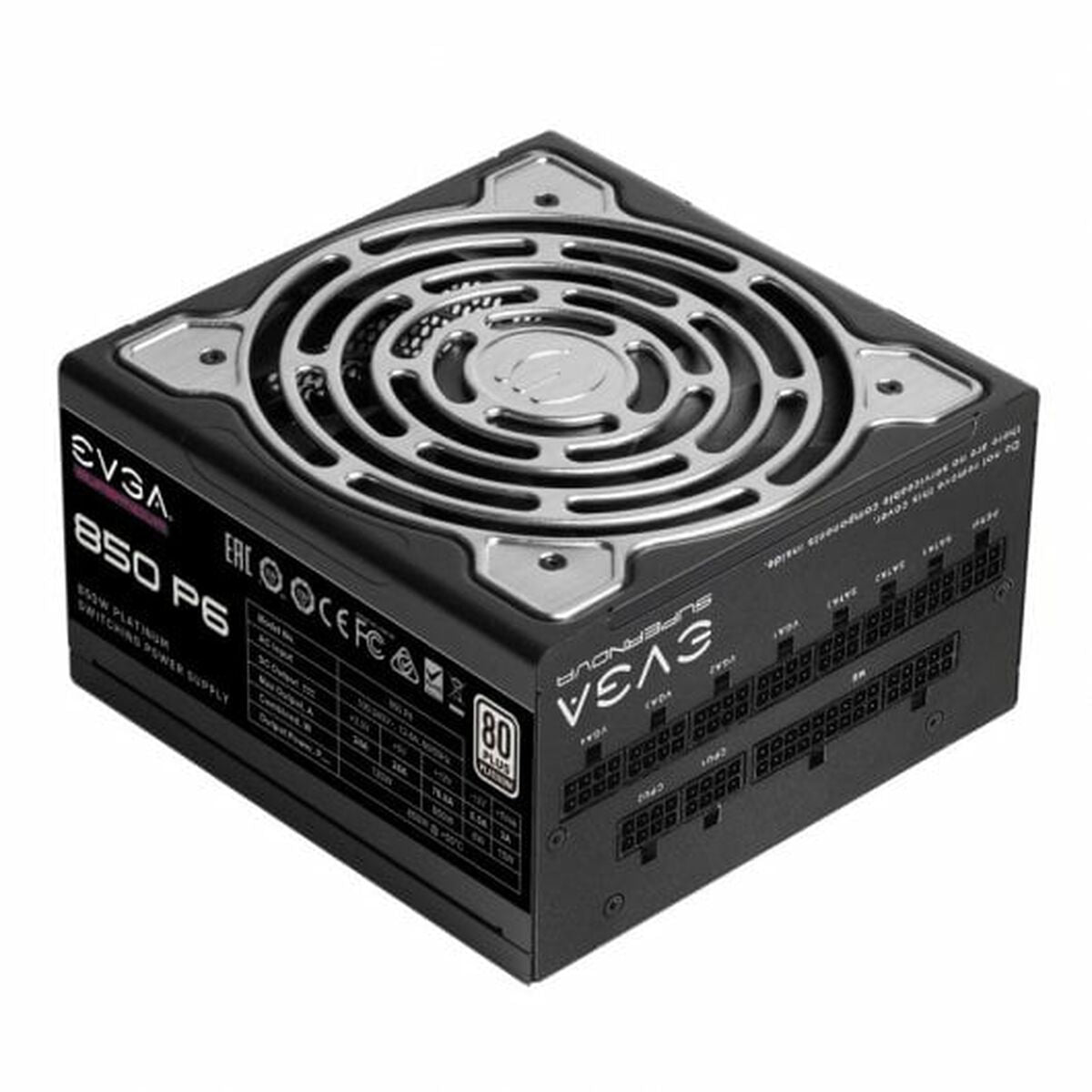 Bloc d’Alimentation Evga SuperNOVA 850 P6 850 W 6 W 80 PLUS Platinum
