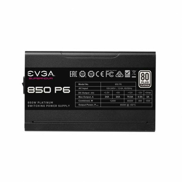 Bloc d’Alimentation Evga SuperNOVA 850 P6 850 W 6 W 80 PLUS Platinum