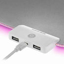 Tapis Gaming Mars Gaming MMPRGB2S Blanc LED RGB-2