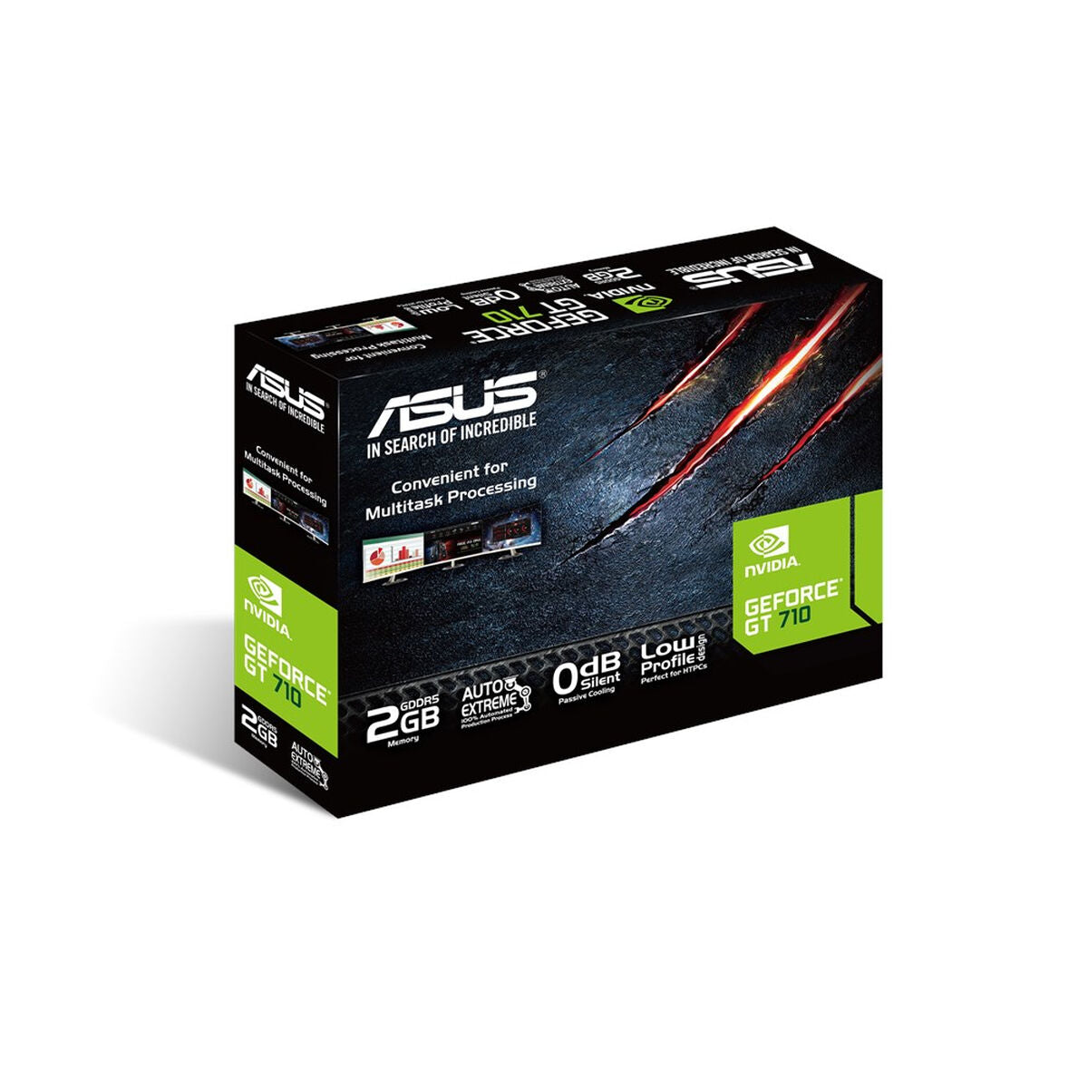 Carte Graphique Asus GT730-4H-SL-2GD5 Ultra HD 4K 2 GB GDDR5