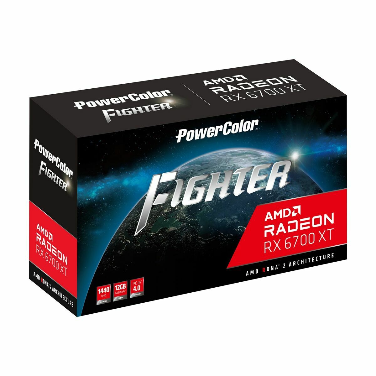 Carte Graphique Powercolor AMD Radeon RX 6700XT 12 GB GDDR6