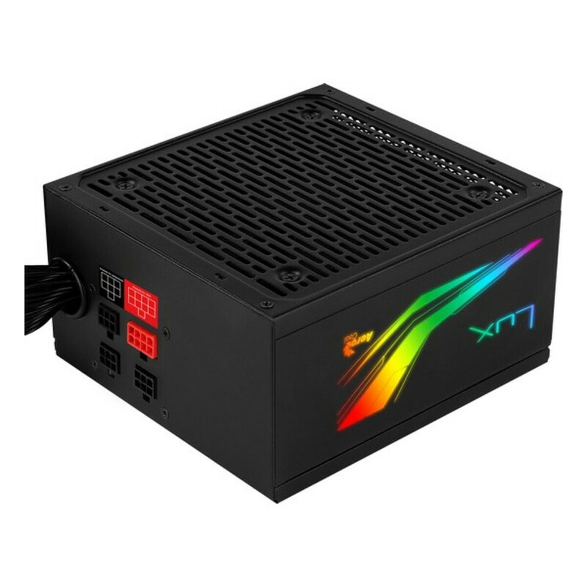 Bloc d’Alimentation Aerocool LUXRGB650M RGB 650W Noir 650 W