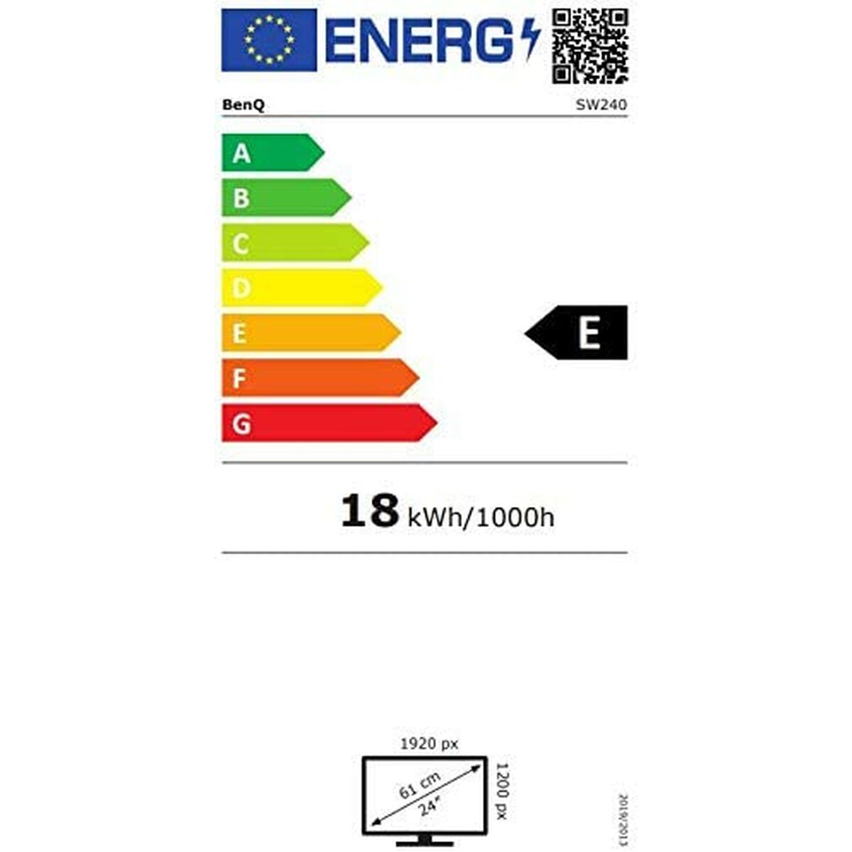 Écran BenQ SW240 24" Full HD