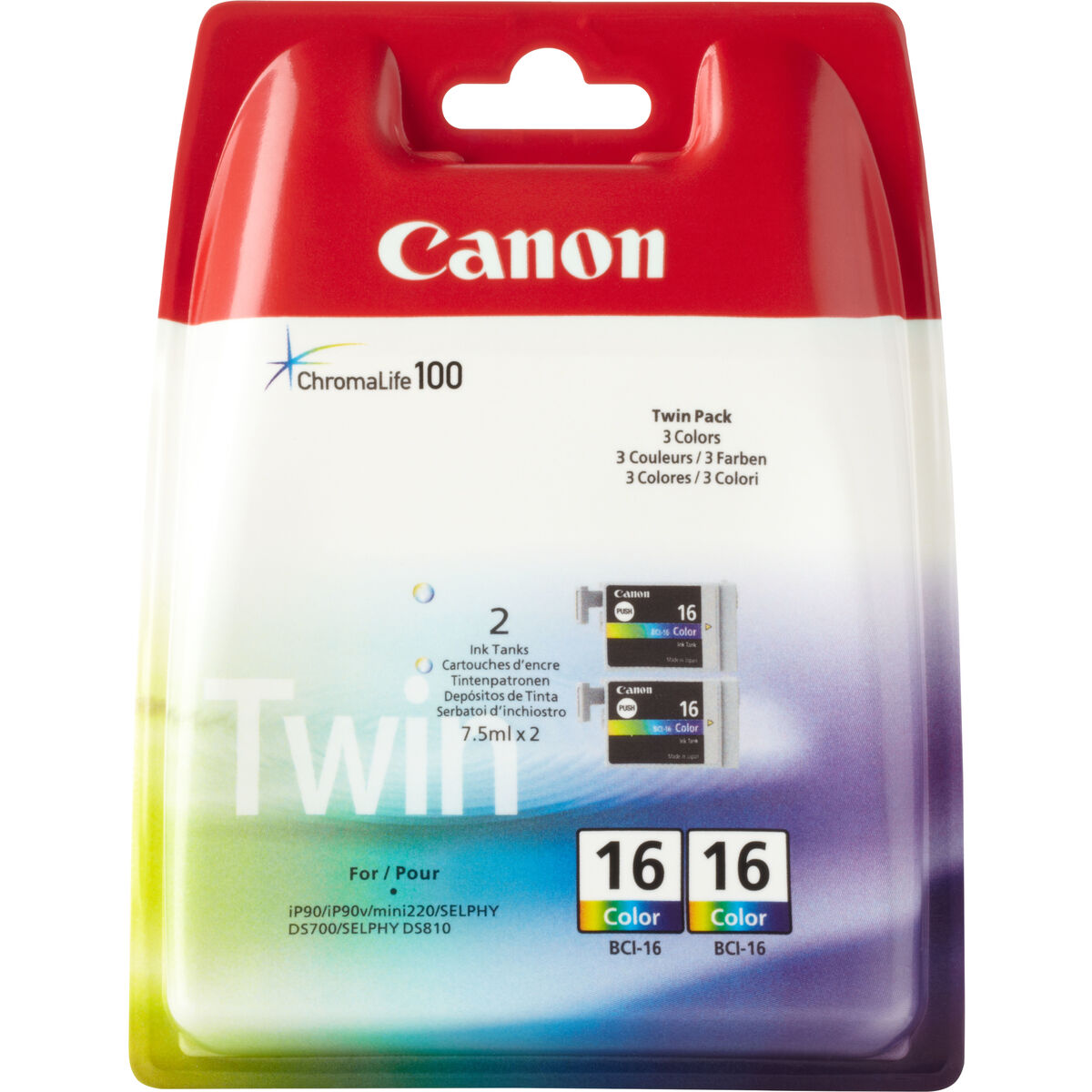 Cartouche d'encre originale Canon BCI-16 Multicouleur - 0