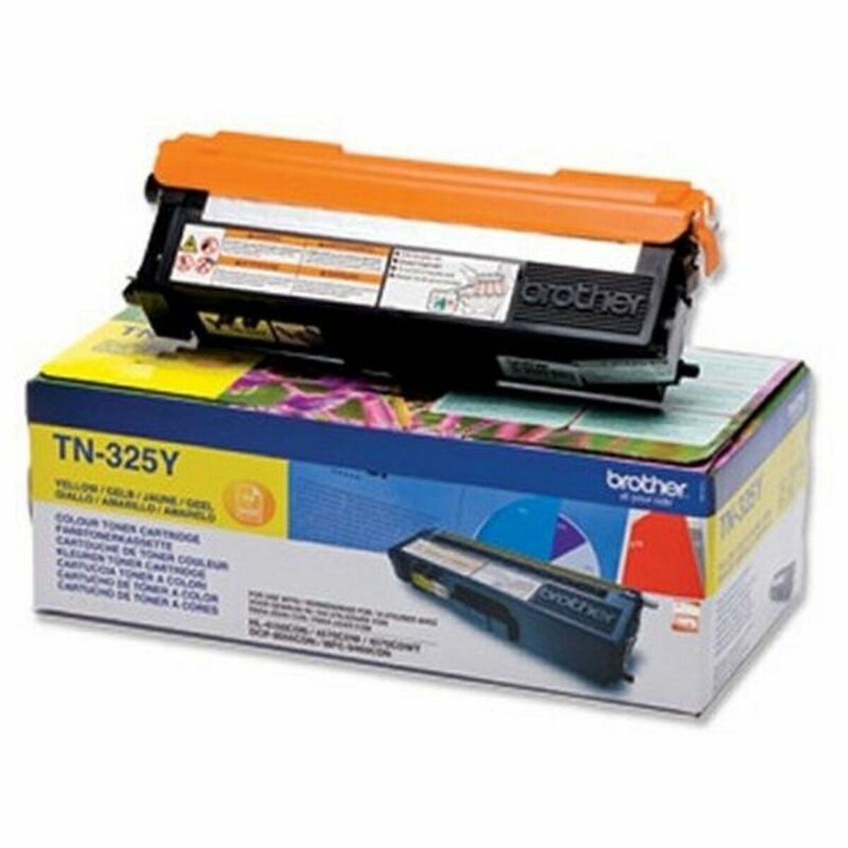 Toner original Brother TN325Y Jaune