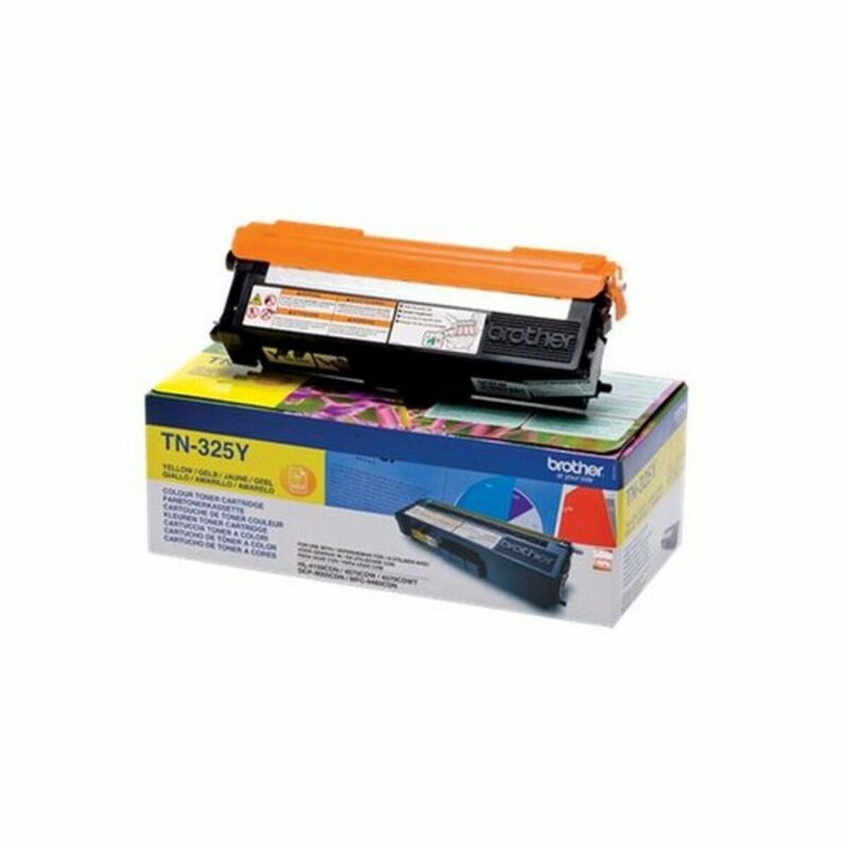 Toner original Brother TN325Y Jaune