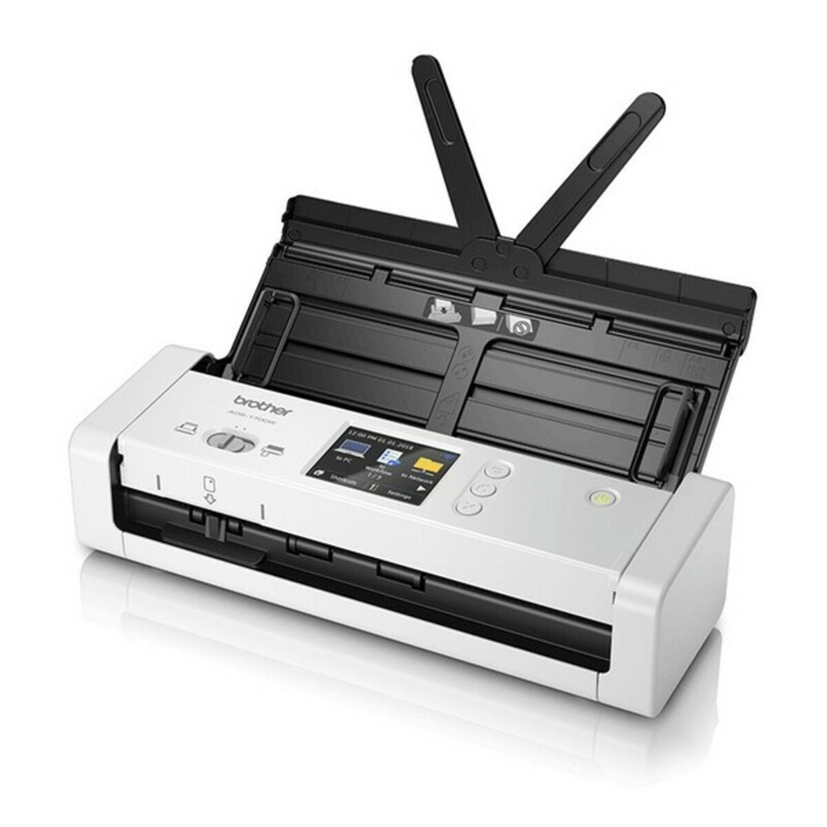 Scanner Portable Duplex Wifi Couleur Brother ADS-1700 7,5 ppm 1200 dpi Blanc - 0