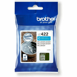 Cartouche d'encre originale Brother LC-422C Cyan - 0