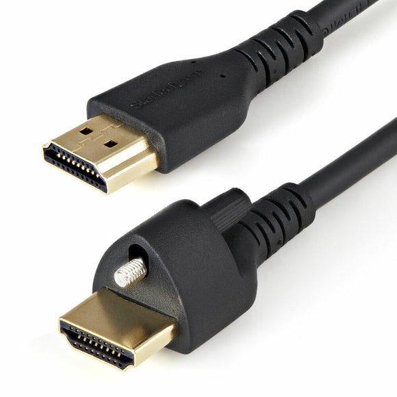 Câble HDMI Startech HDMM1MLS Noir