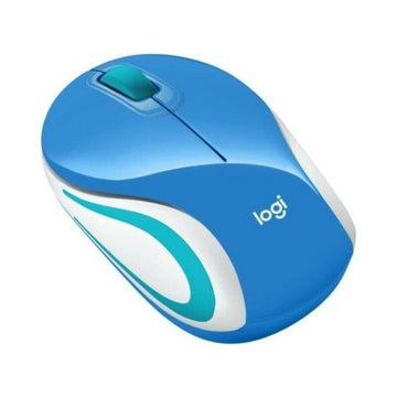 Souris Optique Sans Fil Logitech 910-002733 1000 dpi Bleu - 0