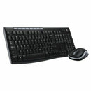 Clavier et souris sans fil Logitech 920-004513 Noir Espagnol Qwerty QWERTY-9