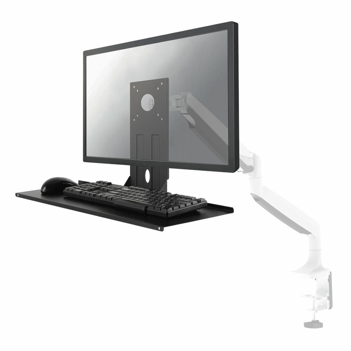 Support de clavier Neomounts KEYB-V200BLACK Clavier Souris