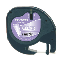 Ruban Laminé pour Etiqueteuses Dymo S0721530 Noir - 0