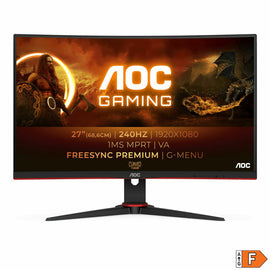 Écran AOC C27G2ZE/BK Full HD 27" 240 Hz - 0