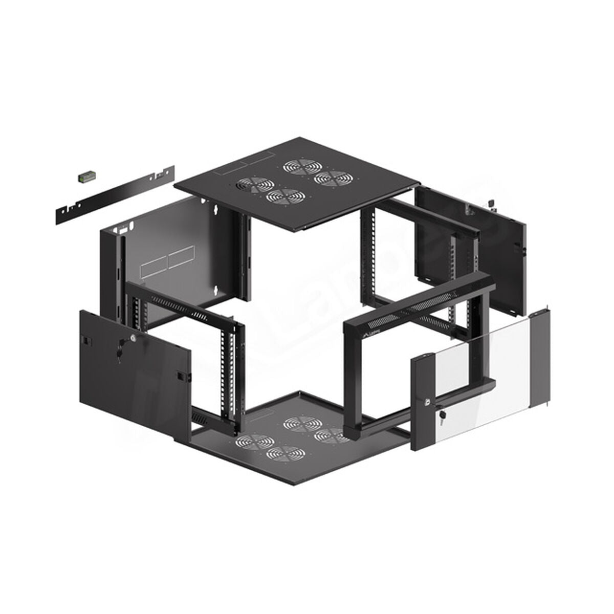 Armoire Murale Rack Lanberg WFFA-5606-10B