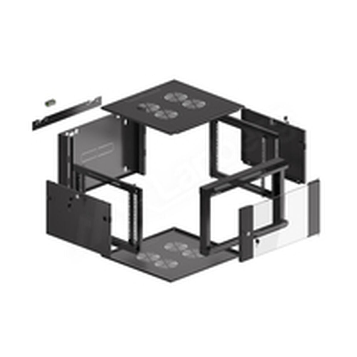 Armoire Murale Rack Lanberg WFFA-5606-10B