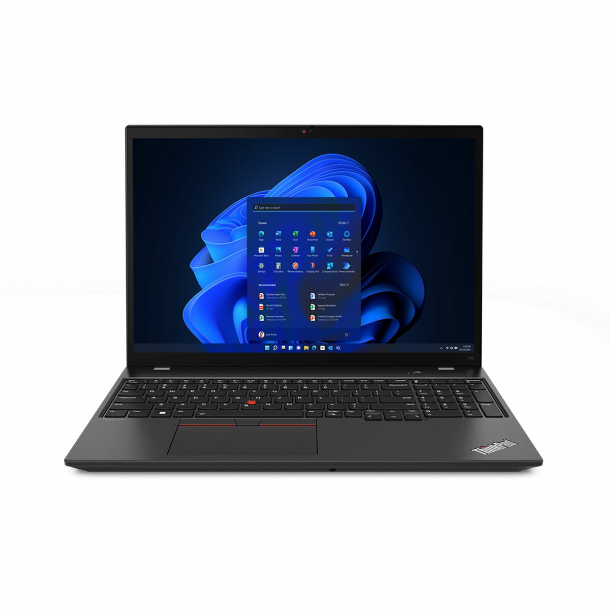 Ordinateur Portable Lenovo 21BV002VSP 16" i5-1235U Deca Core 8GB RAM 16" Intel Core i5-1235U 8 GB RAM 256 GB SSD Espagnol Qwerty