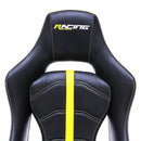 Chaise de jeu Racing Jaune Noir Multicouleur-2