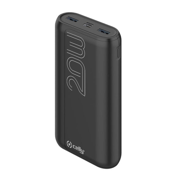 Powerbank Celly PBPD20000EVOBK Noir