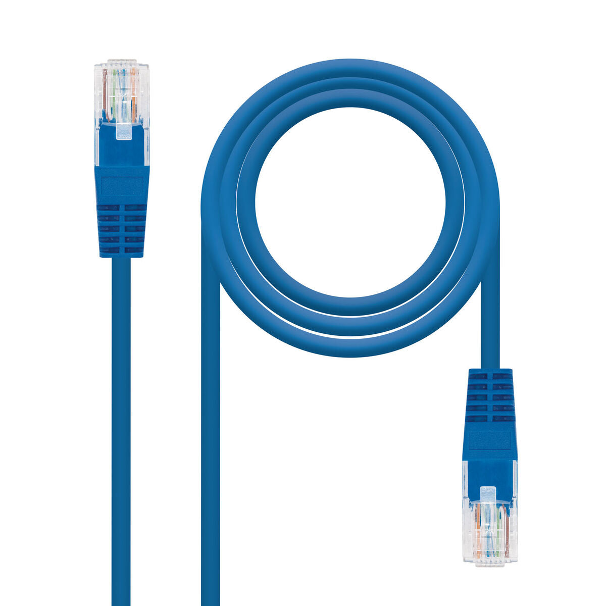 Câble Catégorie 5e UTP NANOCABLE CABLE RED LATIGUILLO RJ45 CAT.5E UTP AWG24, AZUL, 2.0 M 2 m