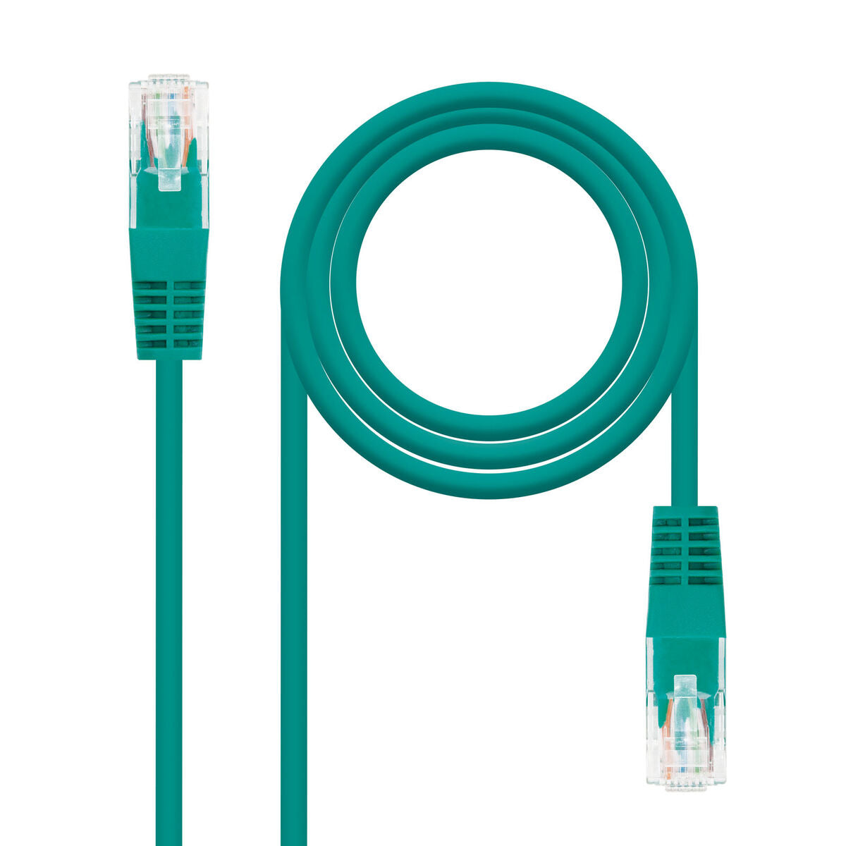 Câble Catégorie 5e UTP NANOCABLE CABLE RED LATIGUILLO RJ45 CAT.5E UTP AWG24, VERDE, 3.0 M Vert 3 m