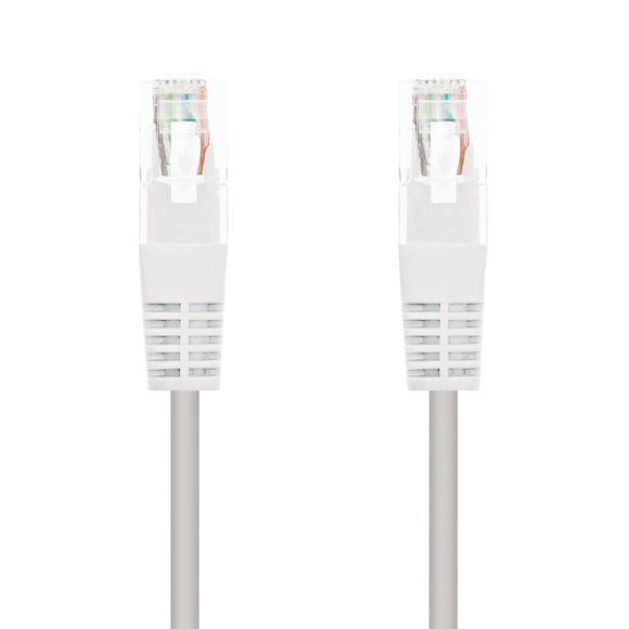 Câble Catégorie 5e UTP NANOCABLE 10.20.0102-W 2 m Blanc 2 m