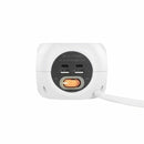 Réglette NANOCABLE 10.37.0004-BK Blanc 1,4 m-2