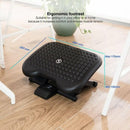 Repose-pied TooQ TQFR0603-B Réglable Inclinable Noir-3