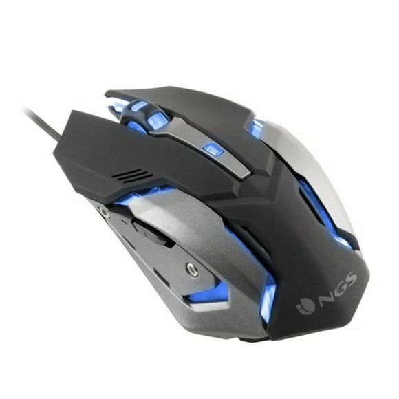 Souris Gaming avec LED NGS GMX-100 USB 2400 Noir/Gris