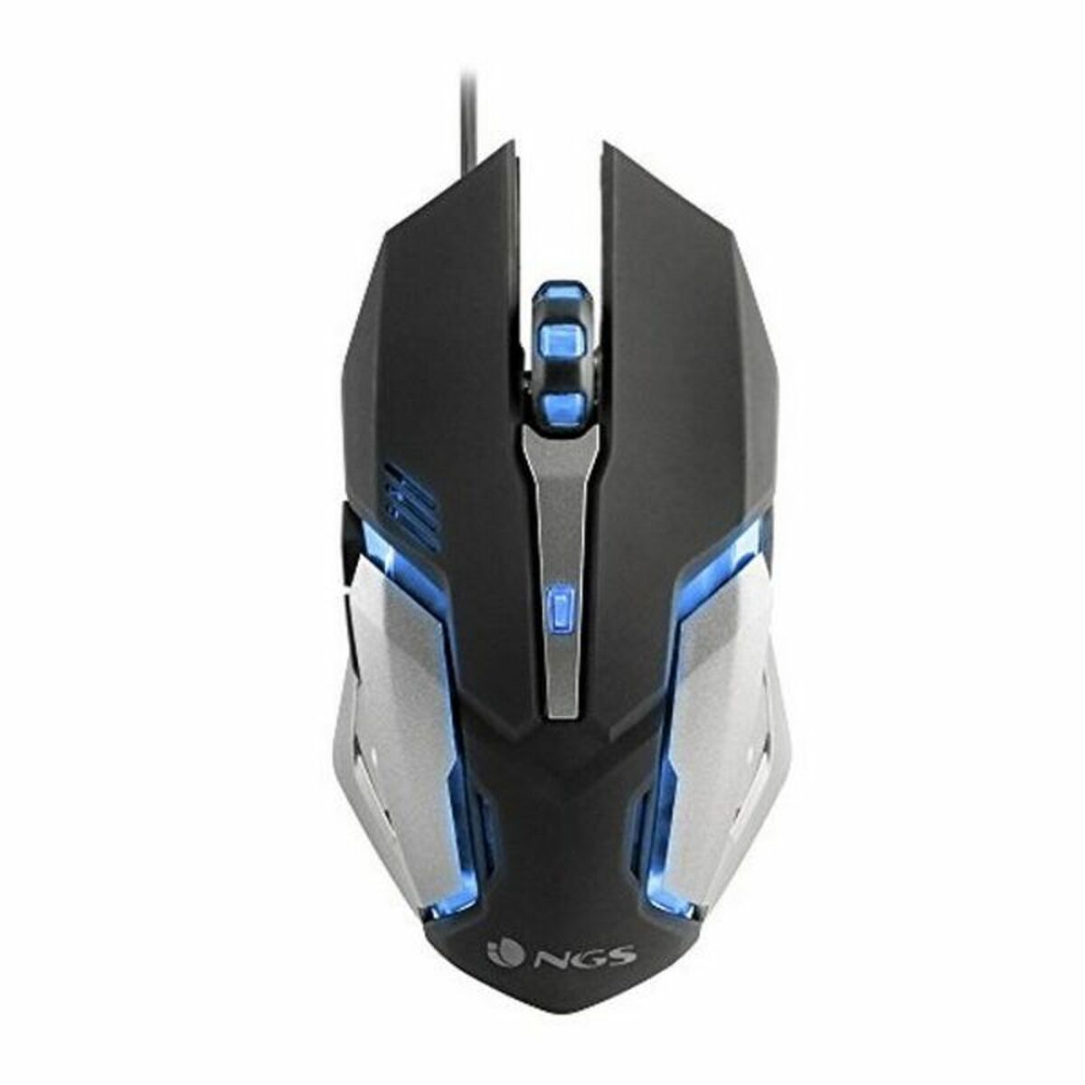 Souris Gaming avec LED NGS GMX-100 USB 2400 Noir/Gris